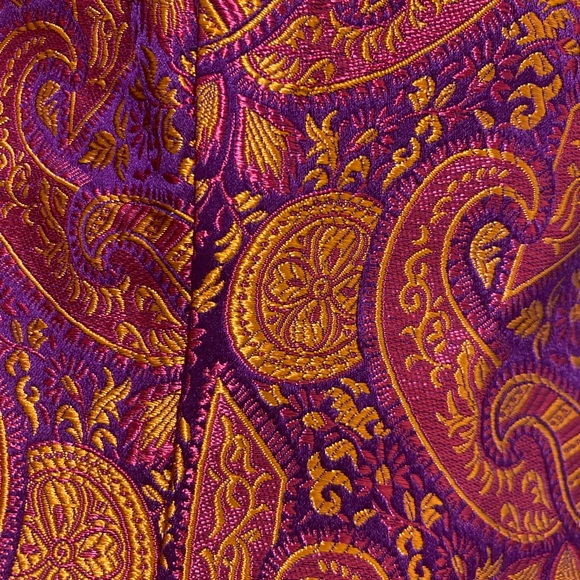 Custom jewel brocade camisole with Spaghetti Straps, Size m - Picture 4 of 7